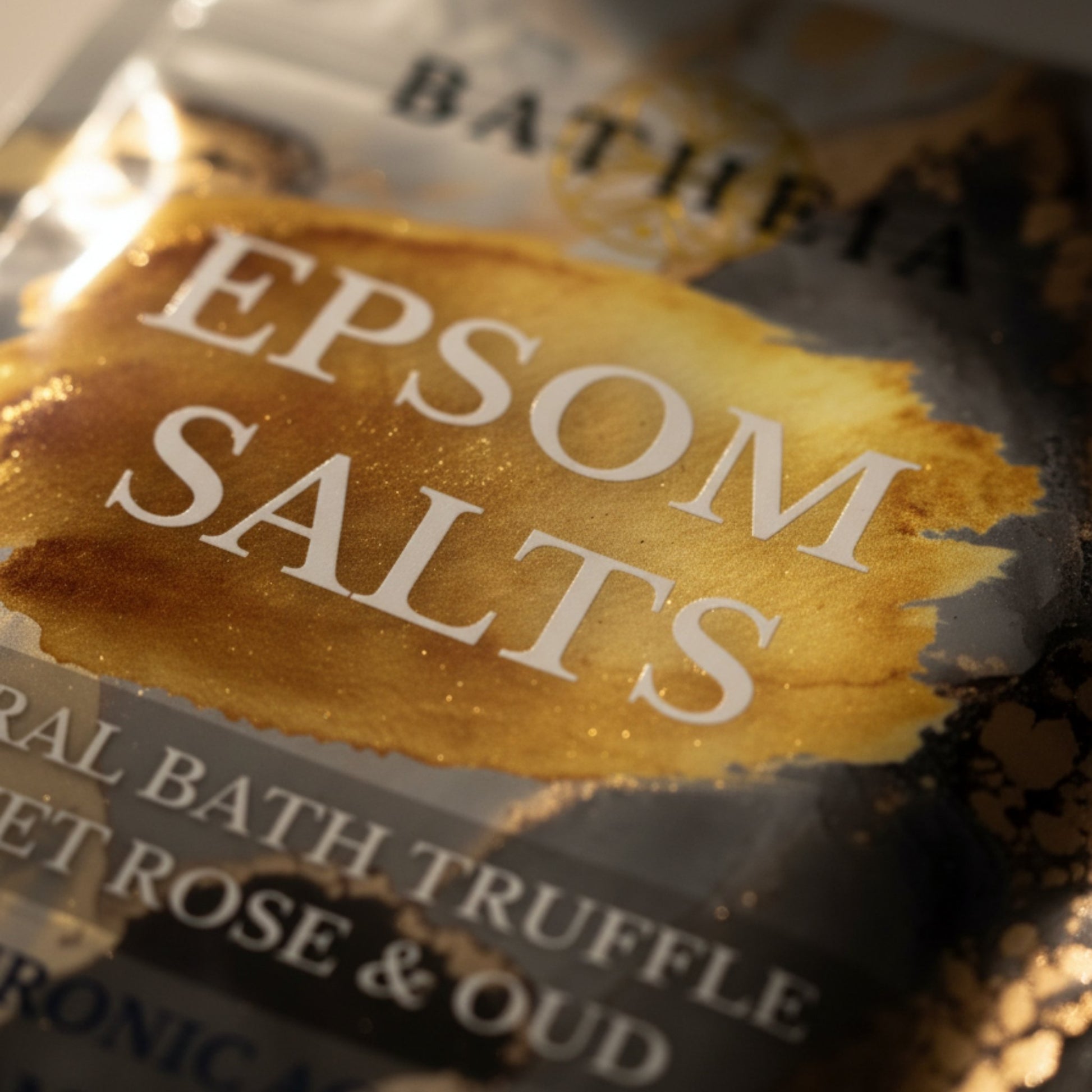BATHEIA Barrier Support Rose Truffle – Mineral Bath Soak with Epsom Salt, Hyaluronic Acid, Niacinamide & Vitamin C_Package