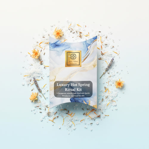 BATHEIA Bath Salts Travel Kit | Single-Use Mineral Soak with Epsom, Dead Sea & Himalayan Salts – Infused with Niacinamide & Vitamin B5